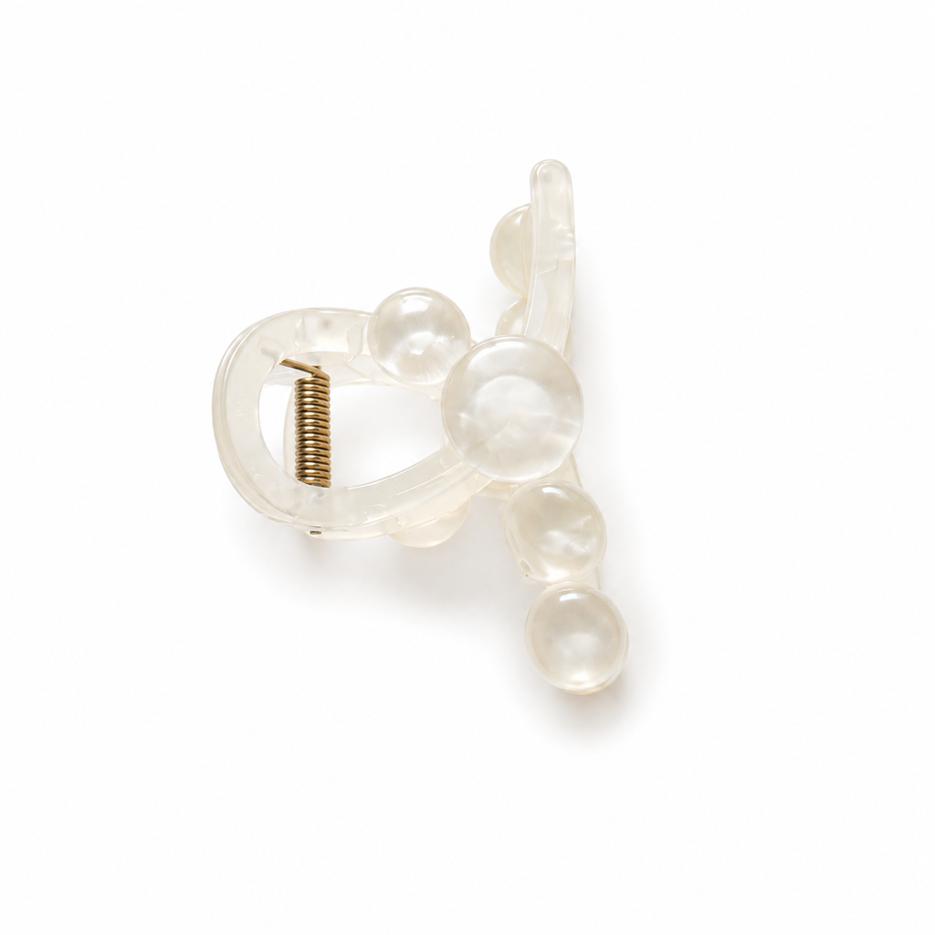 Transparente Bubble Haarspange