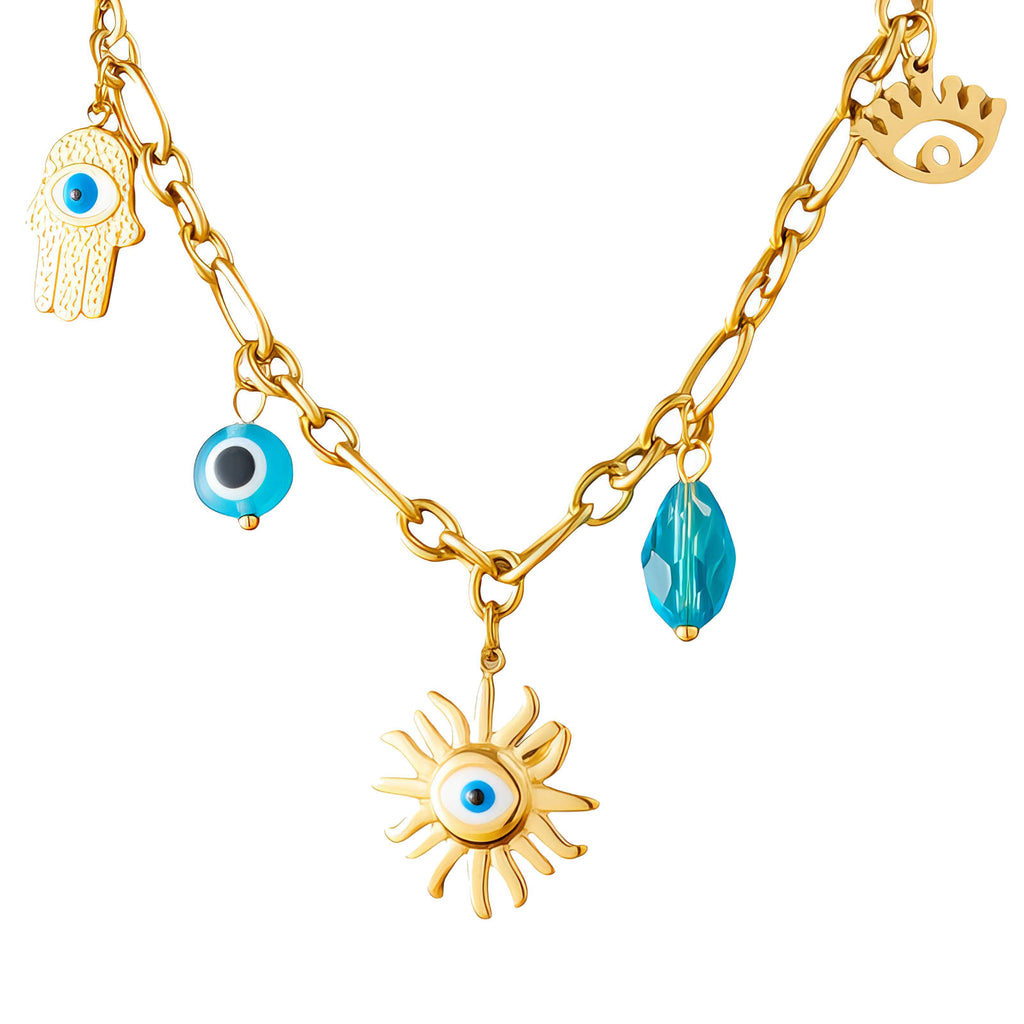 Evil Eye Halskette