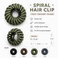 Spiral Haarspange – Flexibler Haarclip