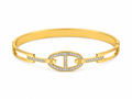 Stainless Steel Bracelet elegant open bangle