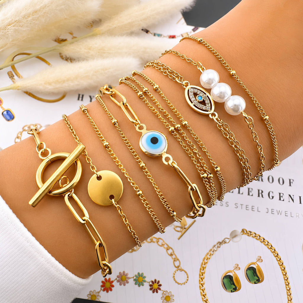 Evil Eye Armband