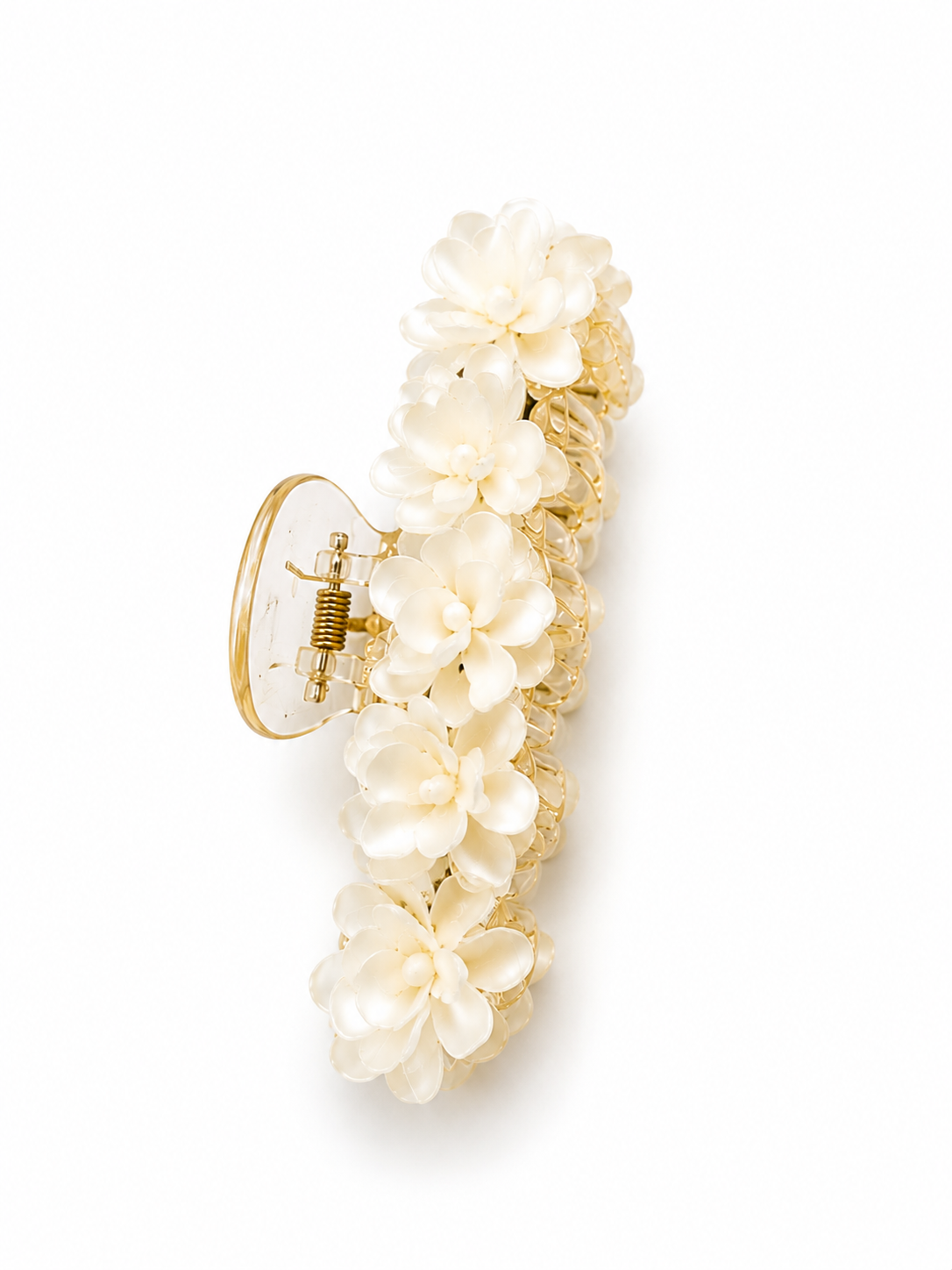 Blumen Haarspange – 10 cm Haarclip für Damen
