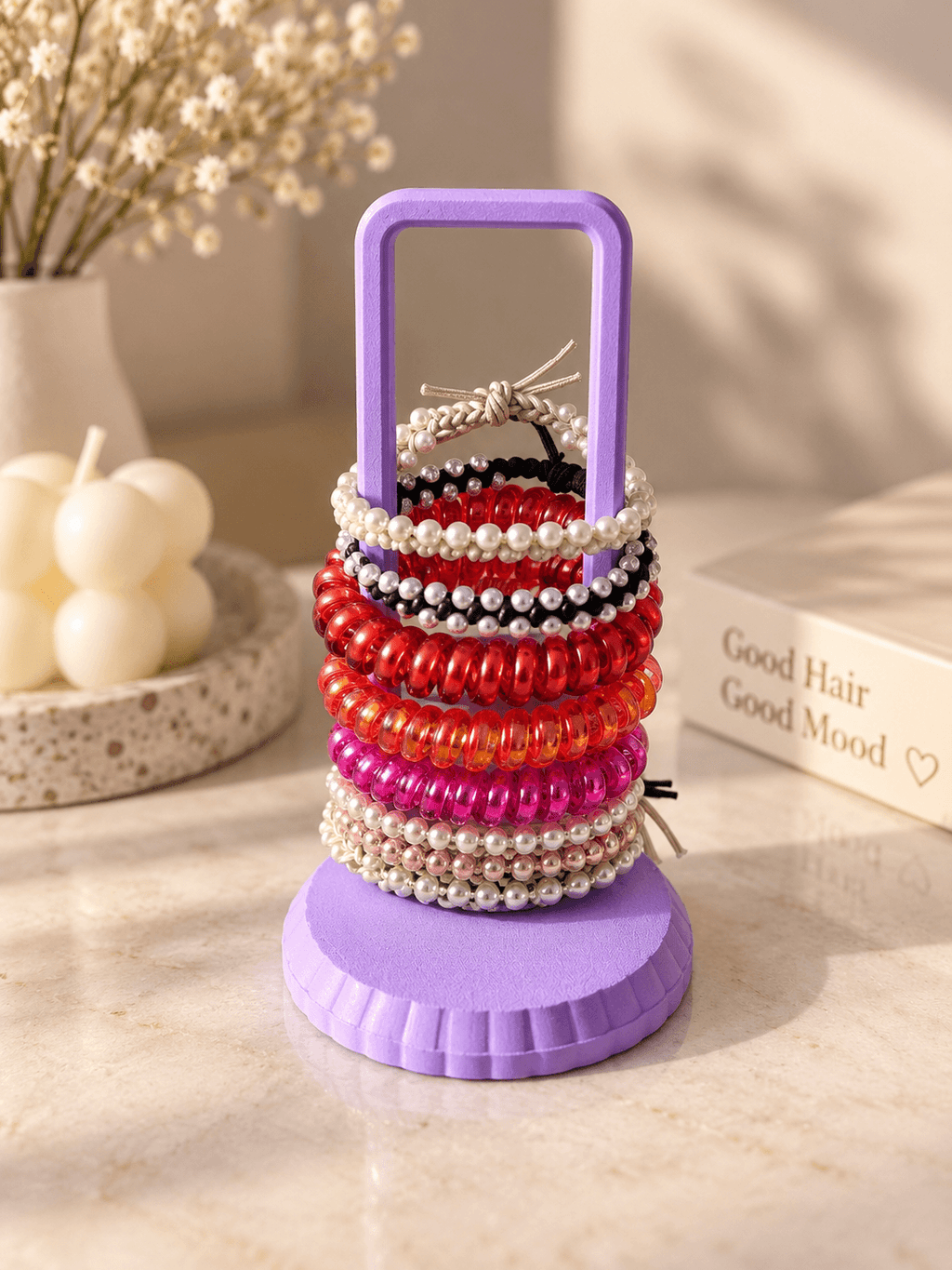 Scrunchie Holder organizer stand