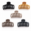 Matte Haarklammern 5er Set – Rutschfeste Haarclips für Alltag & Styling