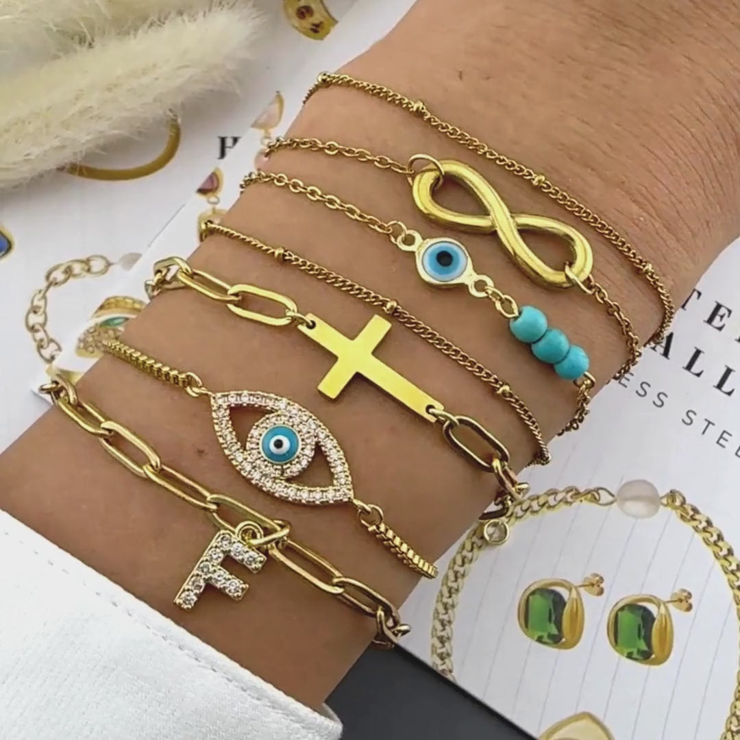 Evil Eye Armband