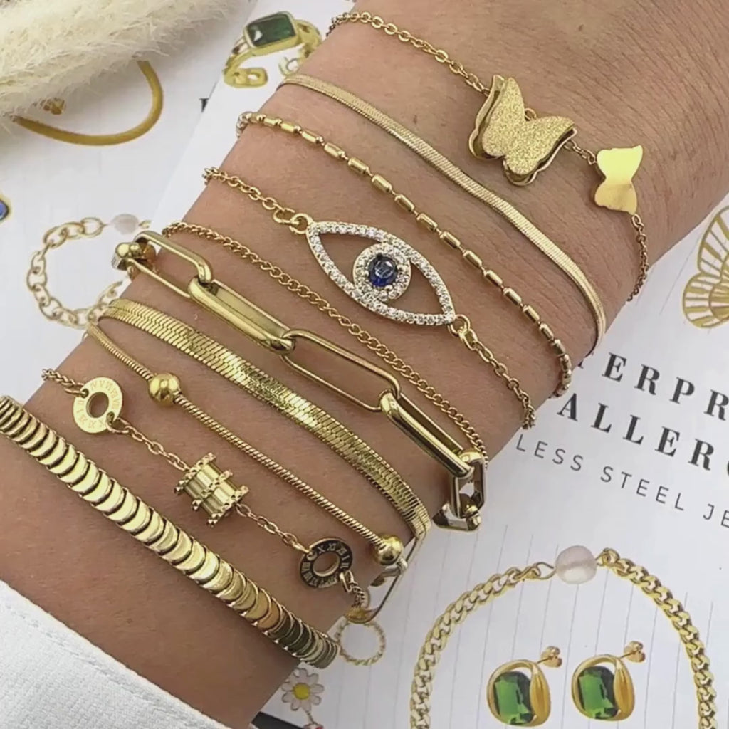 Schmetterling Armband